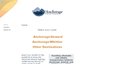 Desktop Screenshot of anchoragetoursandtransfers.com